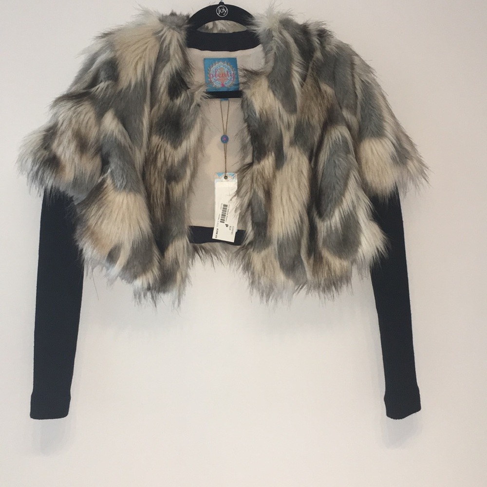Tracy Reese Cropped Faux Fur Bolero - Unworn/Tags
